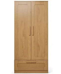 Esna Wardrobe - Rattan