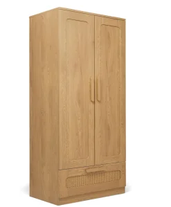 Esna Wardrobe - Rattan