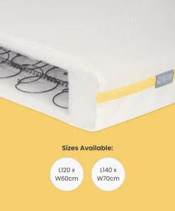 Essential Airflow Spring Cot Mattress