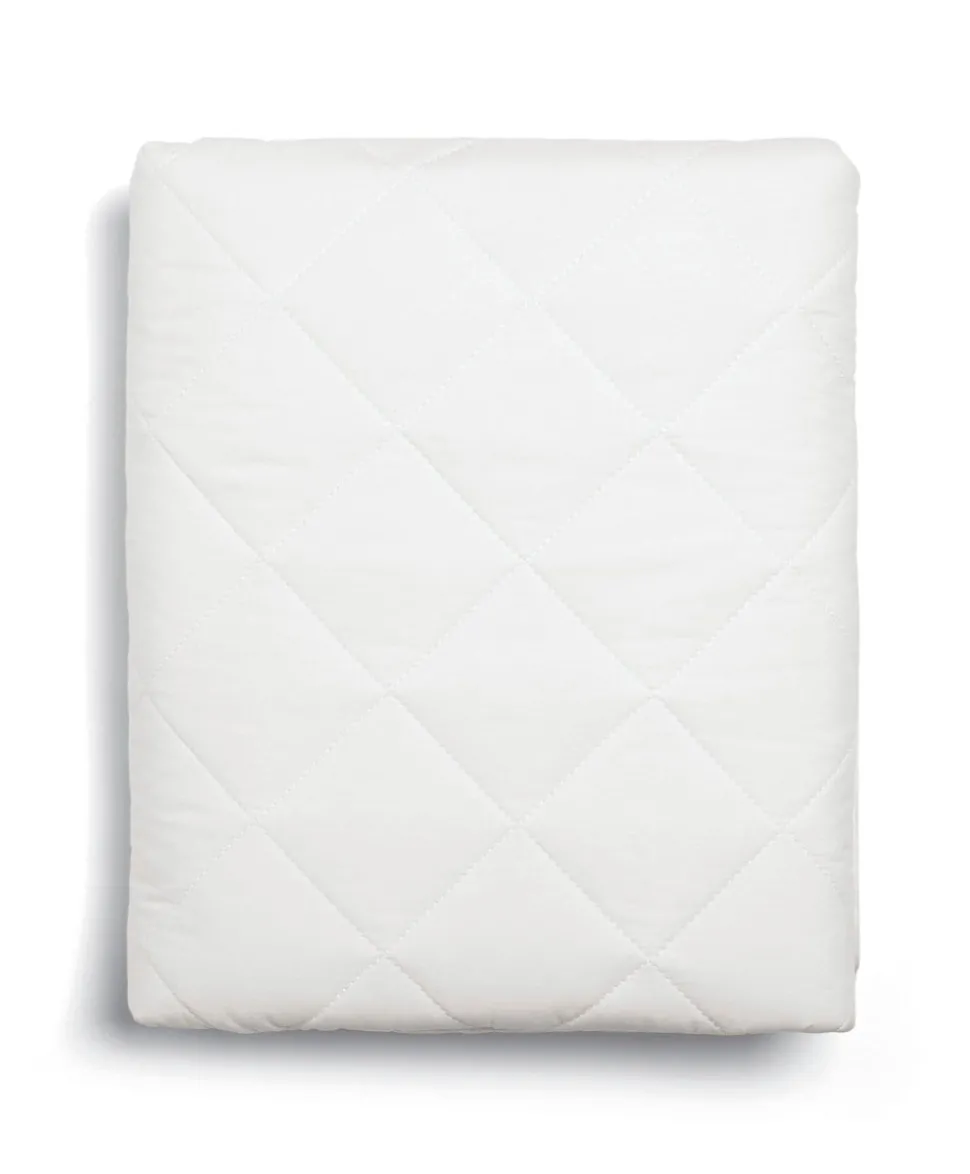 Essential Airflow Spring Cotbed Mattress & Anti-Allergy Quilted Mattress Protector Bundle