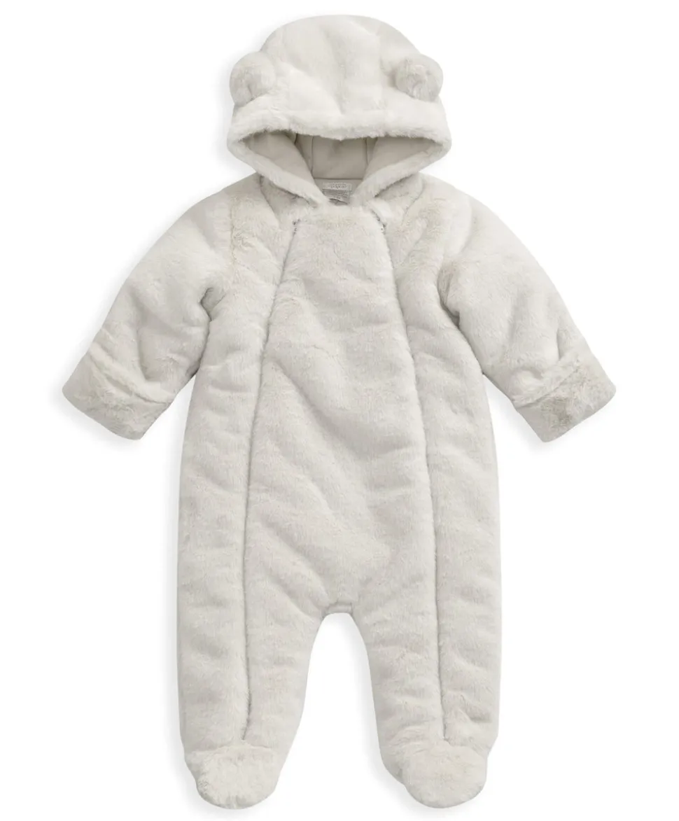 Faux Fur Pramsuit
