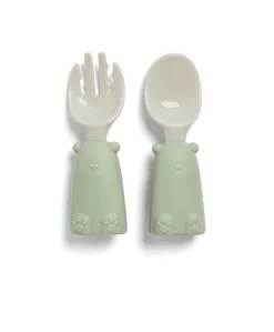 First Mealtime Silicone Set - Kiwi