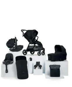 Flip XT³ Pushchair Bundle with Maxi-Cosi Pebble 360 Pro² Car Seat (8 Pieces) - Ink
