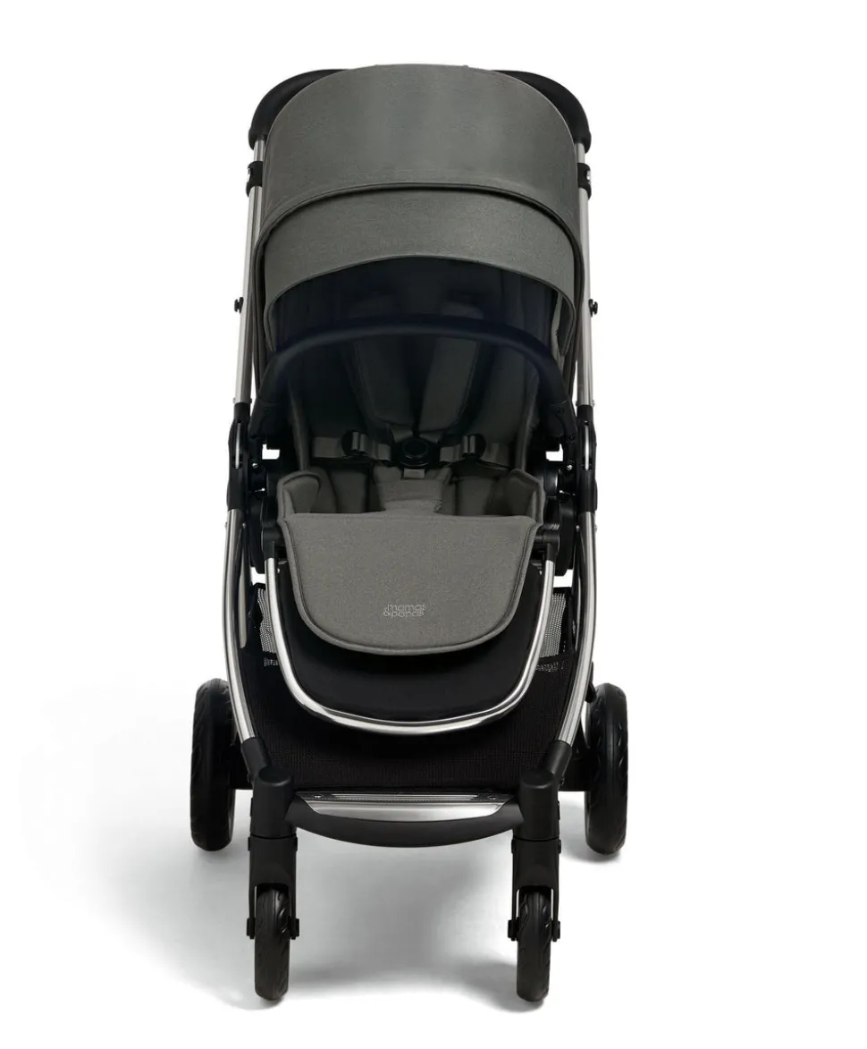 Flip XT³ Pushchair Bundle with Cybex Cloud T Car Seat (8 Pieces) - Harbour Grey