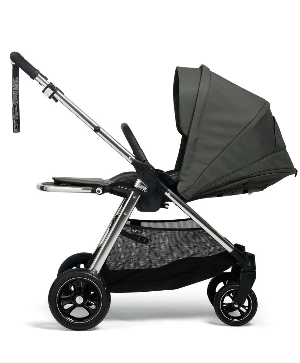 Flip XT³ Pushchair Bundle with Cybex Cloud T Car Seat (8 Pieces) - Harbour Grey