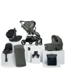 Flip XT³ Pushchair Bundle with Maxi-Cosi Pebble 360 Pro² Car Seat (8 Pieces) - Harbour Grey