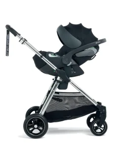 Flip XT³ Pushchair Complete Bundle with Cybex Aton B2 i-Size Car Seat & Base (7 Pieces) – Sage Grey