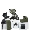 Flip XT³ Pushchair Complete Bundle with Cybex Cloud T Car Seat & Base (8 Pieces) – Juniper
