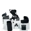 Flip XT³ Pushchair Complete Bundle with Cybex Aton B2 i-Size Car Seat & Base (7 Pieces) - Ink
