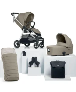 Flip XT³ Pushchair Essential Bundle (6 Pieces) - Sage Grey