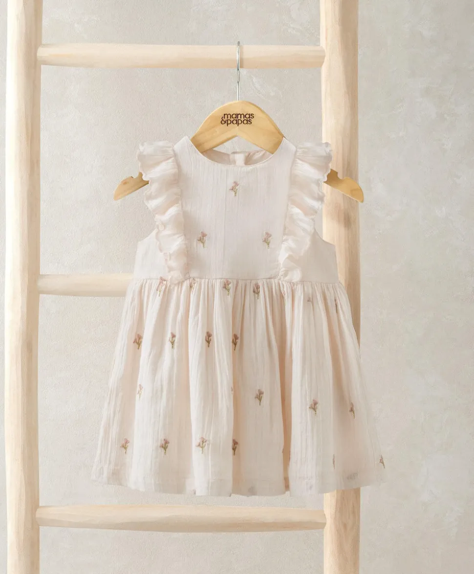 Floral Embroidered Dress