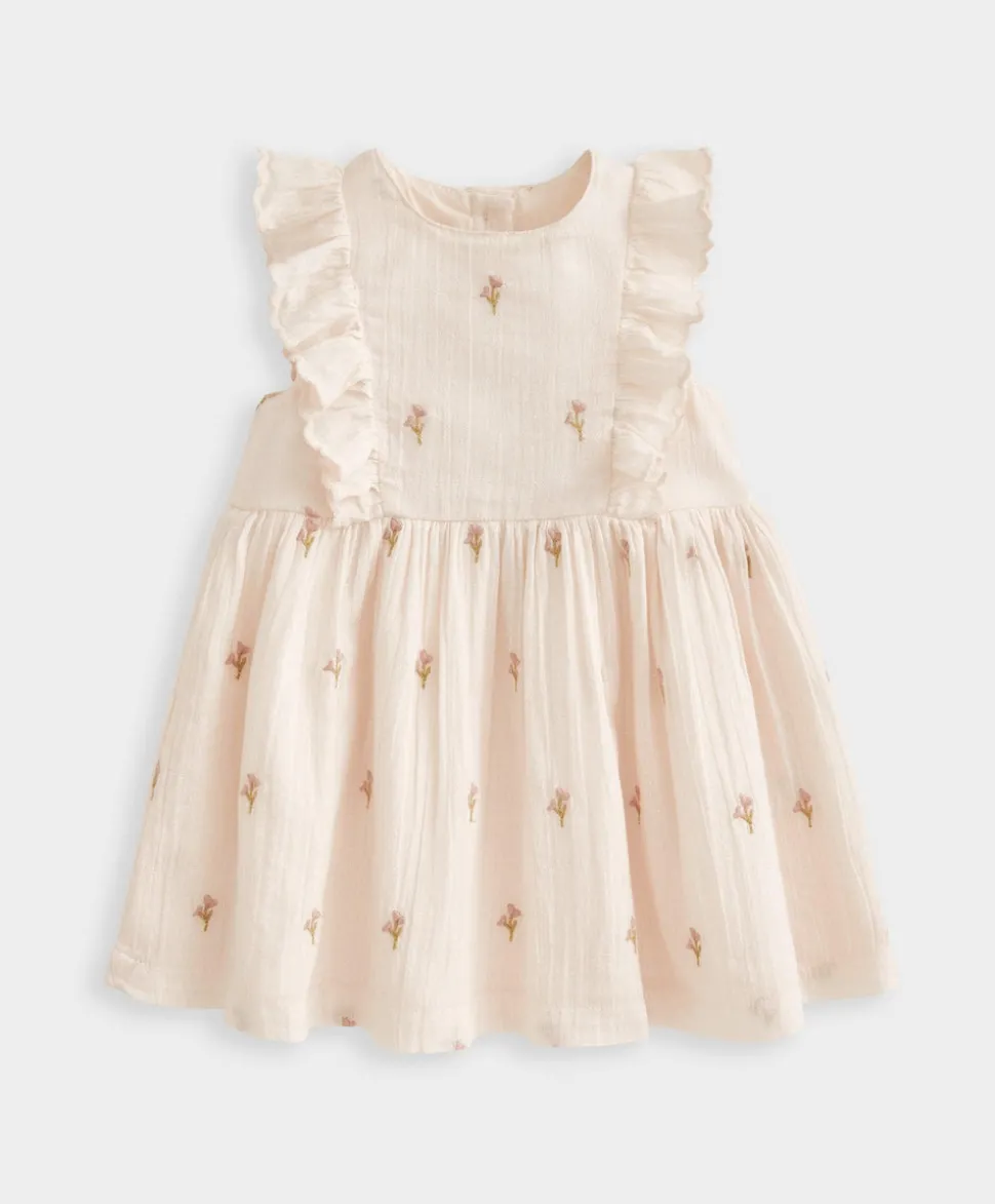 Floral Embroidered Dress