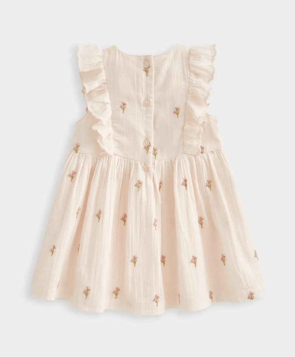 Floral Embroidered Dress