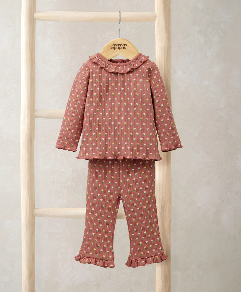 Flowerbed Jersey Set (2 Pieces) – Floral