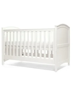 Flyn 2 Piece Cotbed Set with Dresser Changer - White
