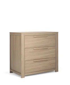 Franklin 3 Piece Cotbed Range with Dresser Changer & Double Wardrobe - Oak