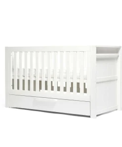 Franklin 2 Piece Cotbed Set with Dresser Changer - White Wash