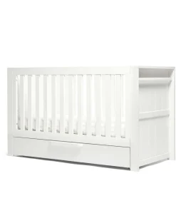 Franklin 2 Piece Cotbed Set with Dresser Changer - White Wash
