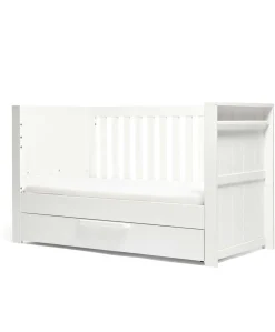 Franklin 2 Piece Cotbed Set with Dresser Changer - White Wash