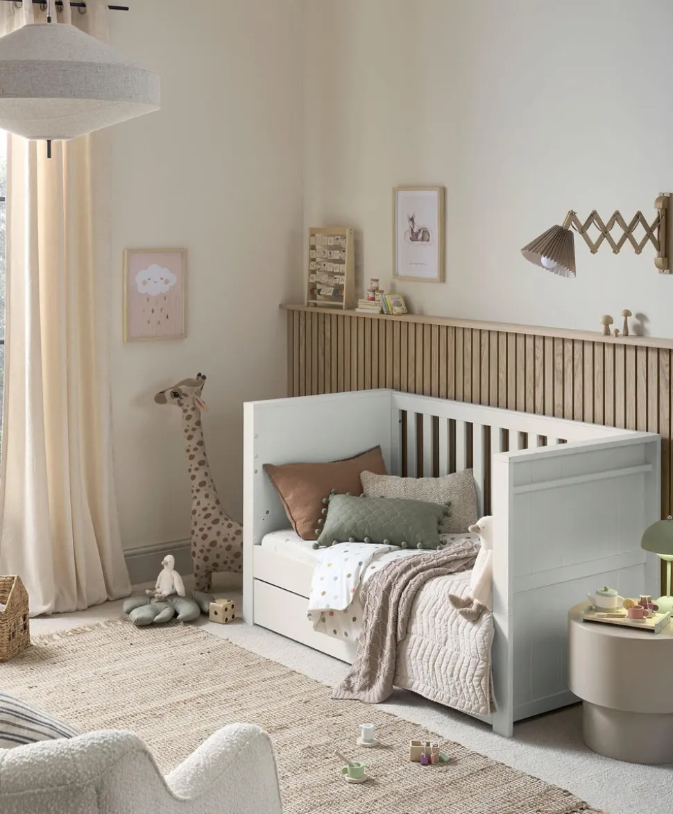 Franklin Cotbed - White Wash