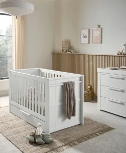 Franklin Cotbed - White Wash