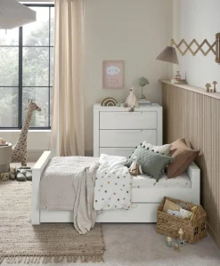 Franklin Cotbed - White Wash
