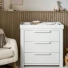 Franklin Dresser & Changer - White Wash