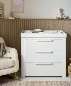 Franklin Dresser & Changer - White Wash