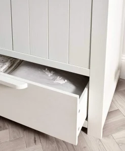 Franklin Nursery Wardrobe - White Wash