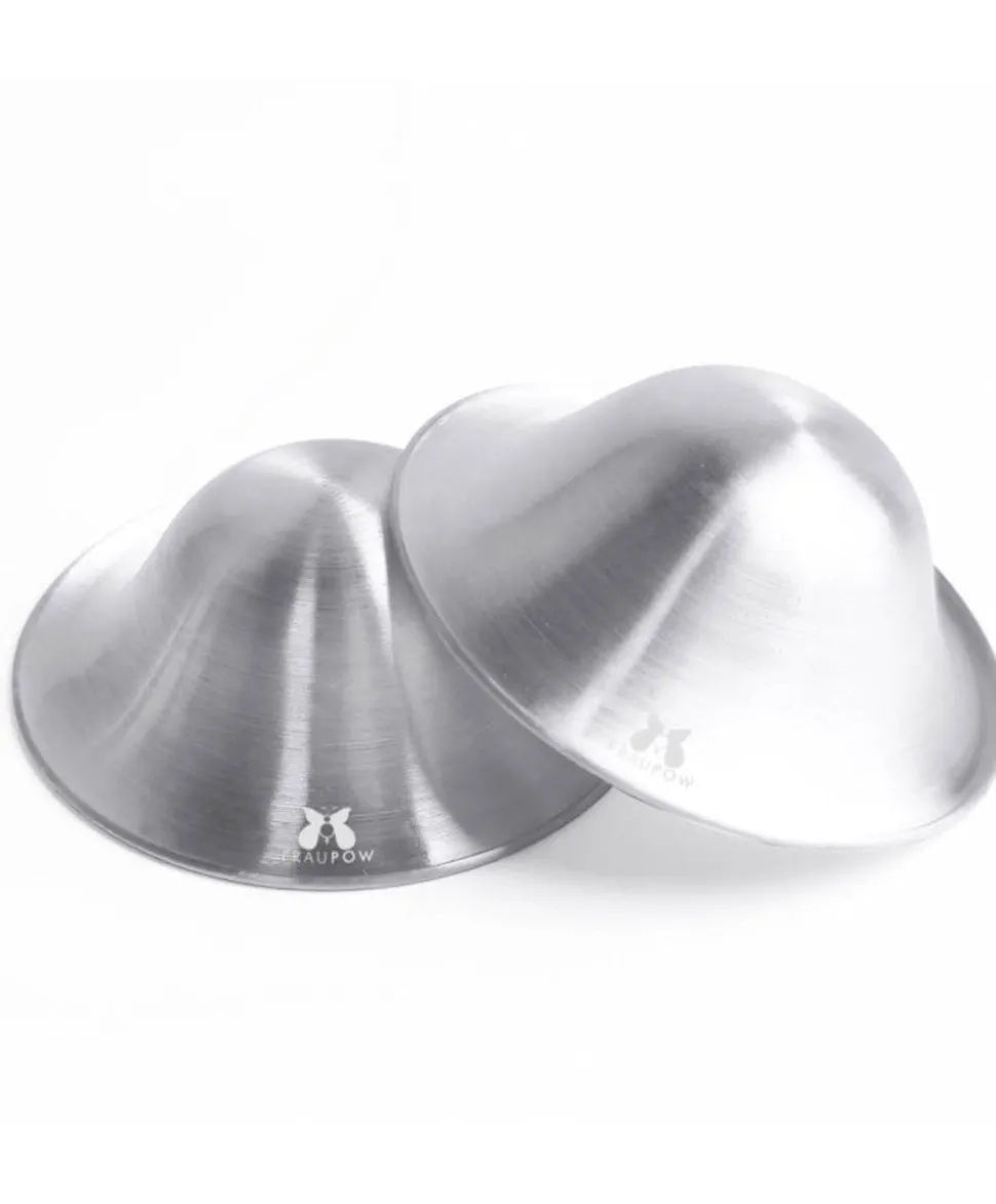 Fraupow Silver Nipple Shield Healing Cups - Size 1