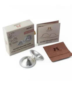Fraupow Silver Nipple Shield Healing Cups - Size 1