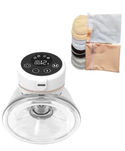 Fraupow Wearable Breast Pump & Reusable Nursing Pads Bundle