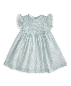 Frill Sleeve Dress - Floral Print