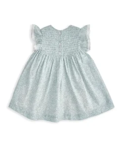 Frill Sleeve Dress - Floral Print