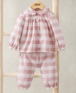 Gingham Pyjamas - Pink Checks