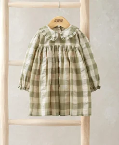 Gingham Shirt Dress