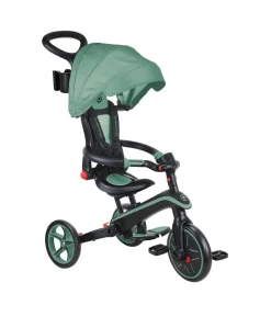 Globber Explorer Foldable 4-in-1 Trike - Olive