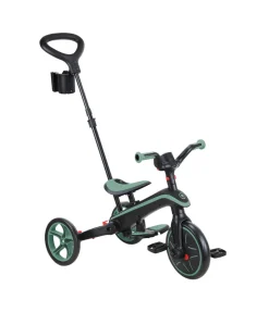 Globber Explorer Foldable 4-in-1 Trike - Olive