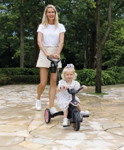 Globber Explorer Foldable 4-in-1 Trike - Pastel Pink