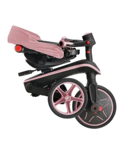 Globber Explorer Foldable 4-in-1 Trike - Pastel Pink