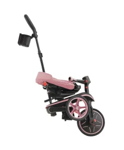 Globber Explorer Foldable 4-in-1 Trike - Pastel Pink
