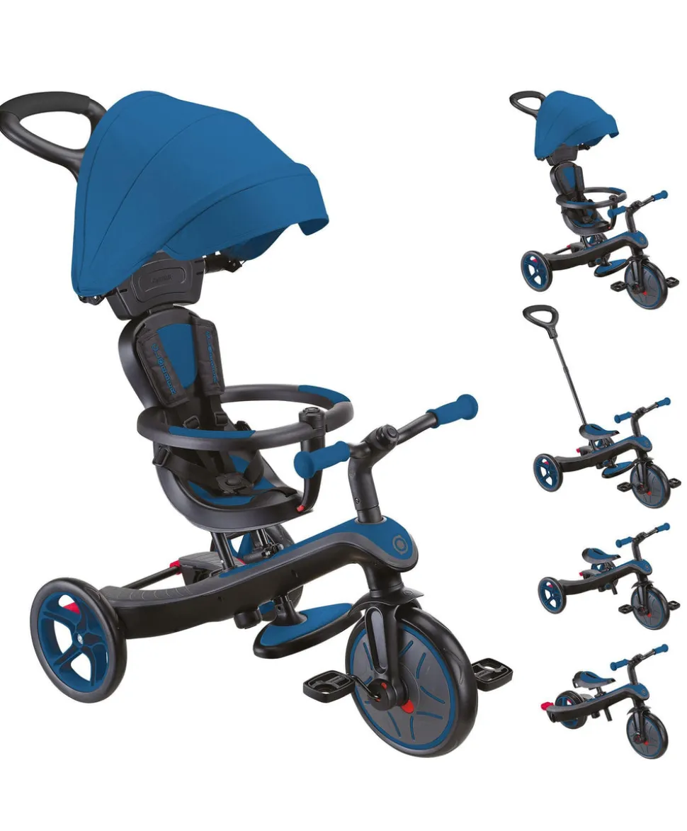 Globber Explorer Trike 4 in 1 – Royal Blue