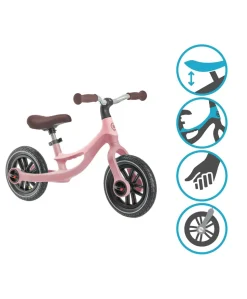 Globber Go Bike Elite Air - Pastel Pink