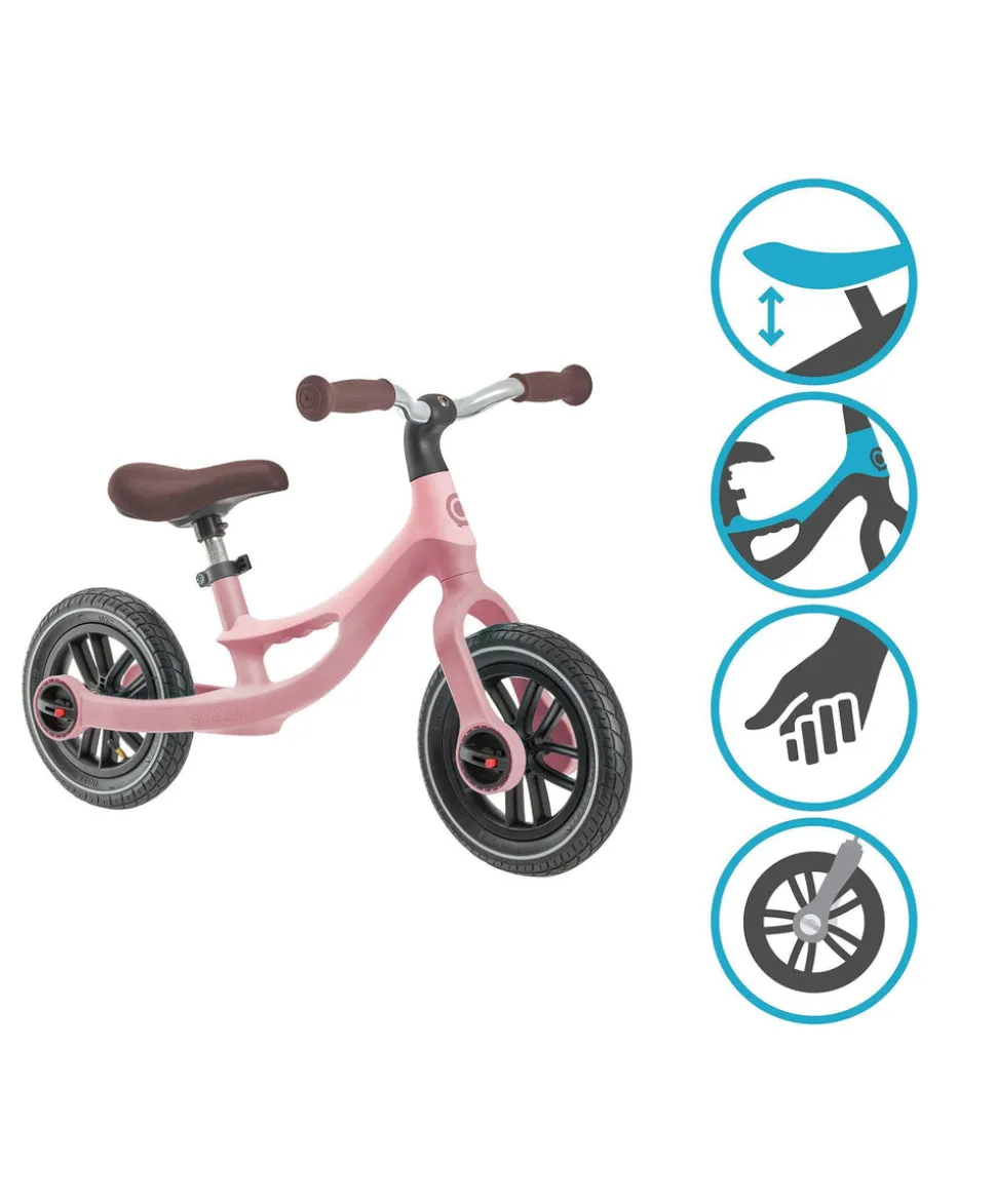 Globber Go Bike Elite Air - Pastel Pink