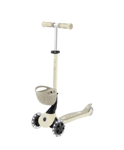 Globber Go Up Baby 360 Lights Scooter – Taupe