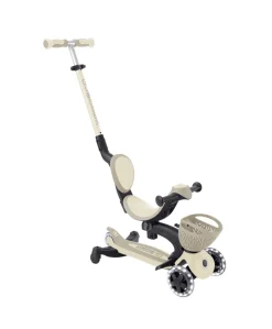 Globber Go Up Baby 360 Lights Scooter – Taupe