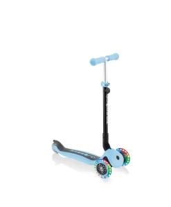 Globber Go Up Foldable Lights - Pastel Blue