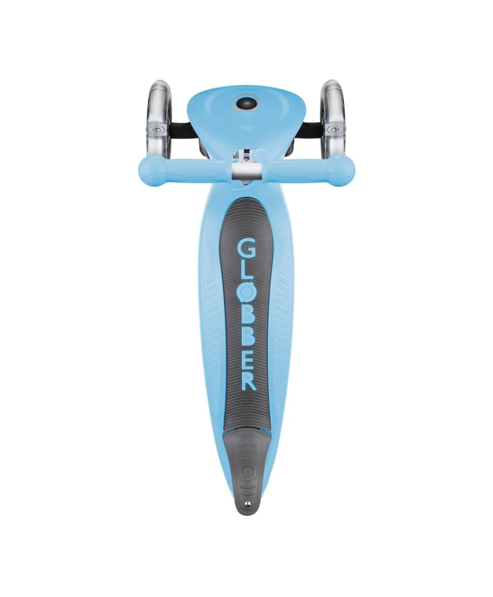 Globber Go Up Foldable Lights - Pastel Blue