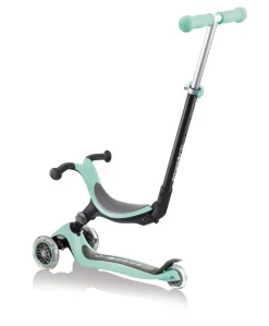 Globber Go Up Foldable Lights Scooter - Mint