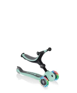Globber Go Up Foldable Lights Scooter - Mint